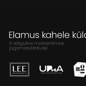 Füüsiline elamus kahele külalisele 100€